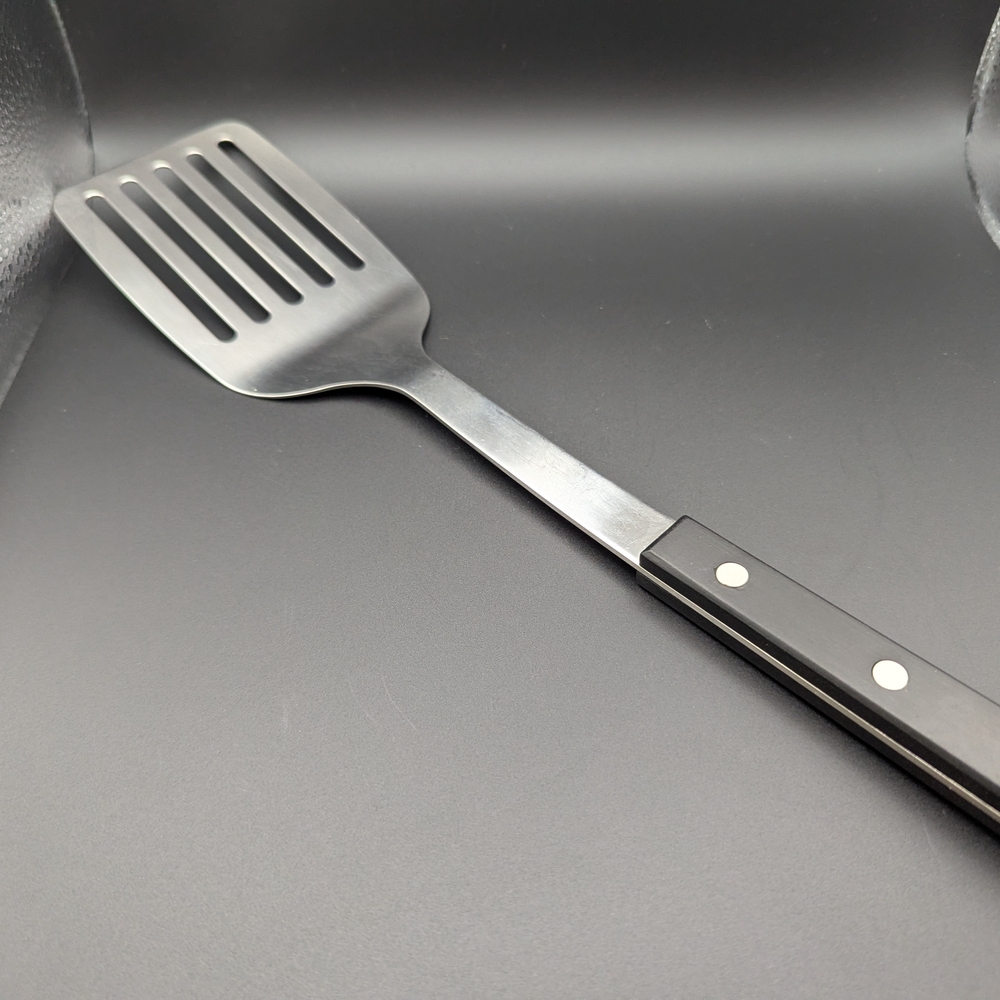 MSE Stainless Steel Premium Black Stainless Steel Slotted Turner